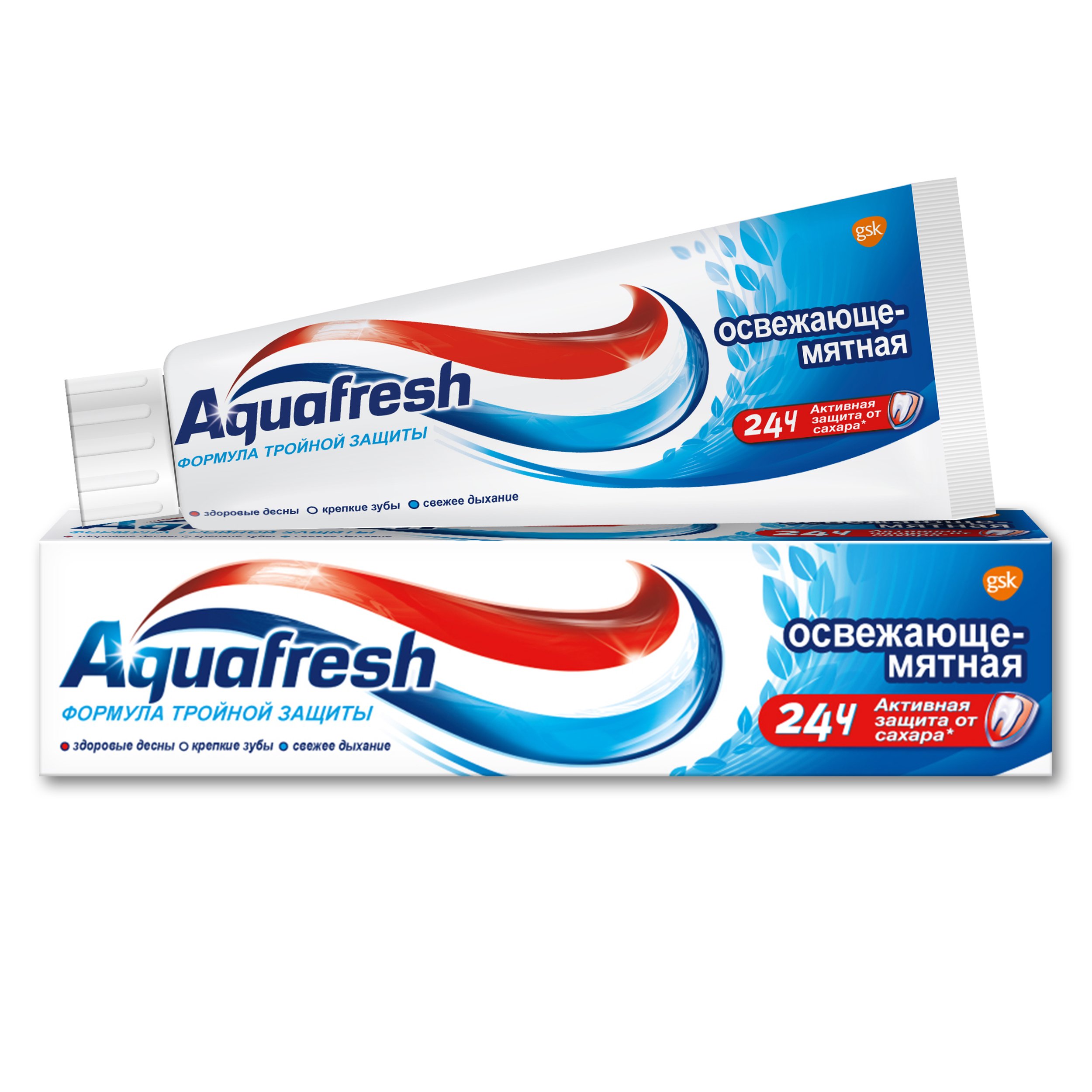Зубна паста Aquafresh Освіжаюче-м'ятна 50 мл - фото 2