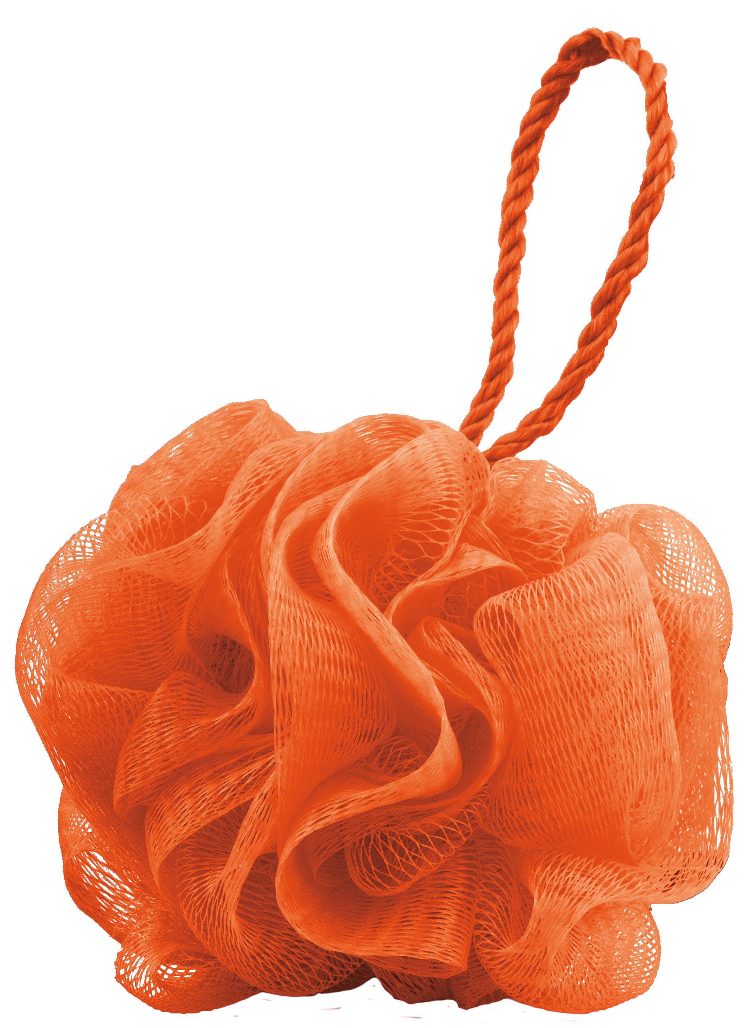 Мочалка для душа и мягкого массажа Titania, оранжевый (9107 оранж) - фото 1