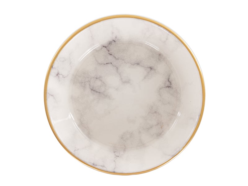 Салатник Alba ceramics Marble, 10 см, сірий (769-025) - фото 2