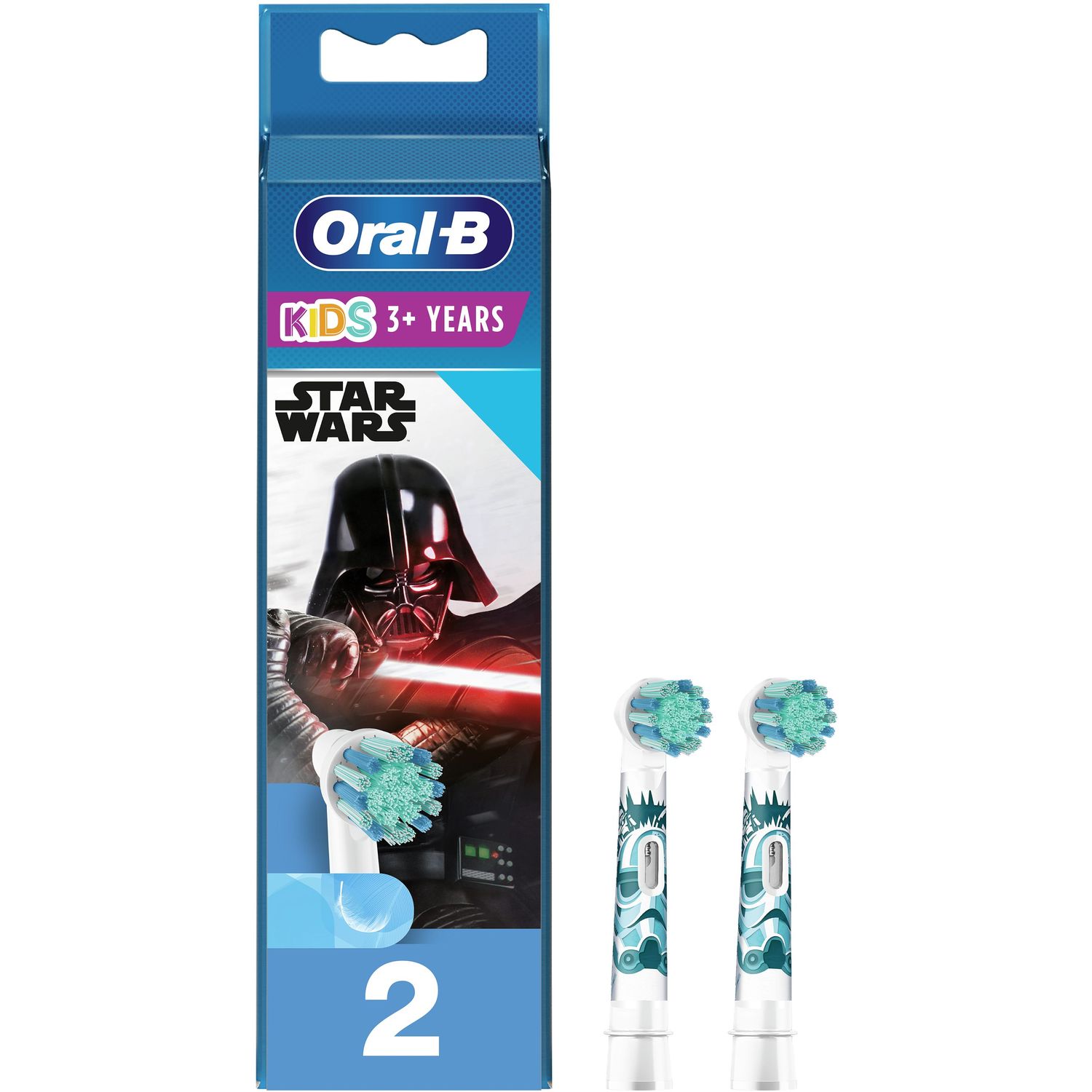Насадки для электрической зубной щетки Oral-B Kids Звездные войны 2 шт. - фото 1