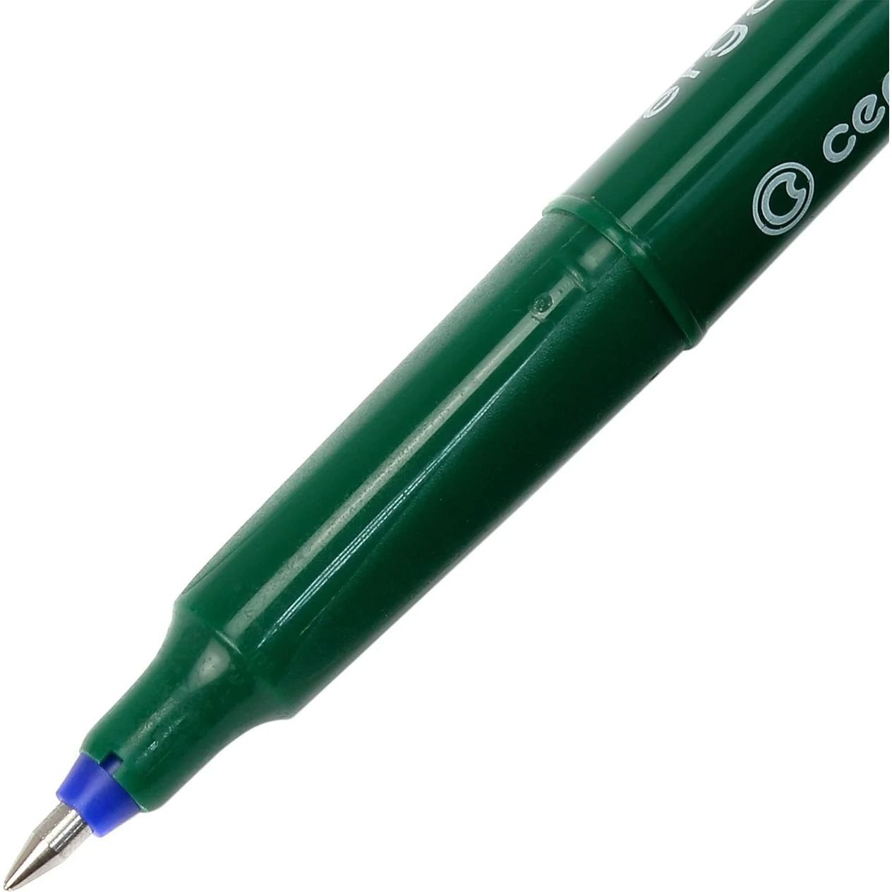 Роллер Centropen 4615 F ergoline 0.3 мм синее чернило зеленый (4615/03) - фото 2