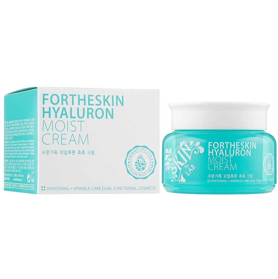 Крем для лица Fortheskin Hyaluron Moist Cream с гиалуроновой кислотой, 100 мл - фото 2