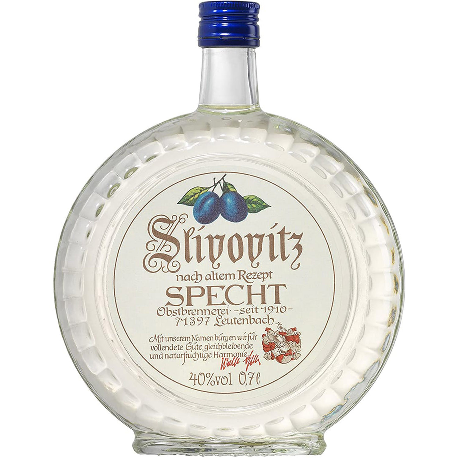 Бренді Specht Slivovitz 40% 0.7 л - фото 1