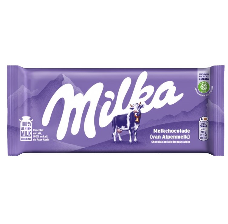Шоколад молочний Milka,100 г (911049) - фото 1