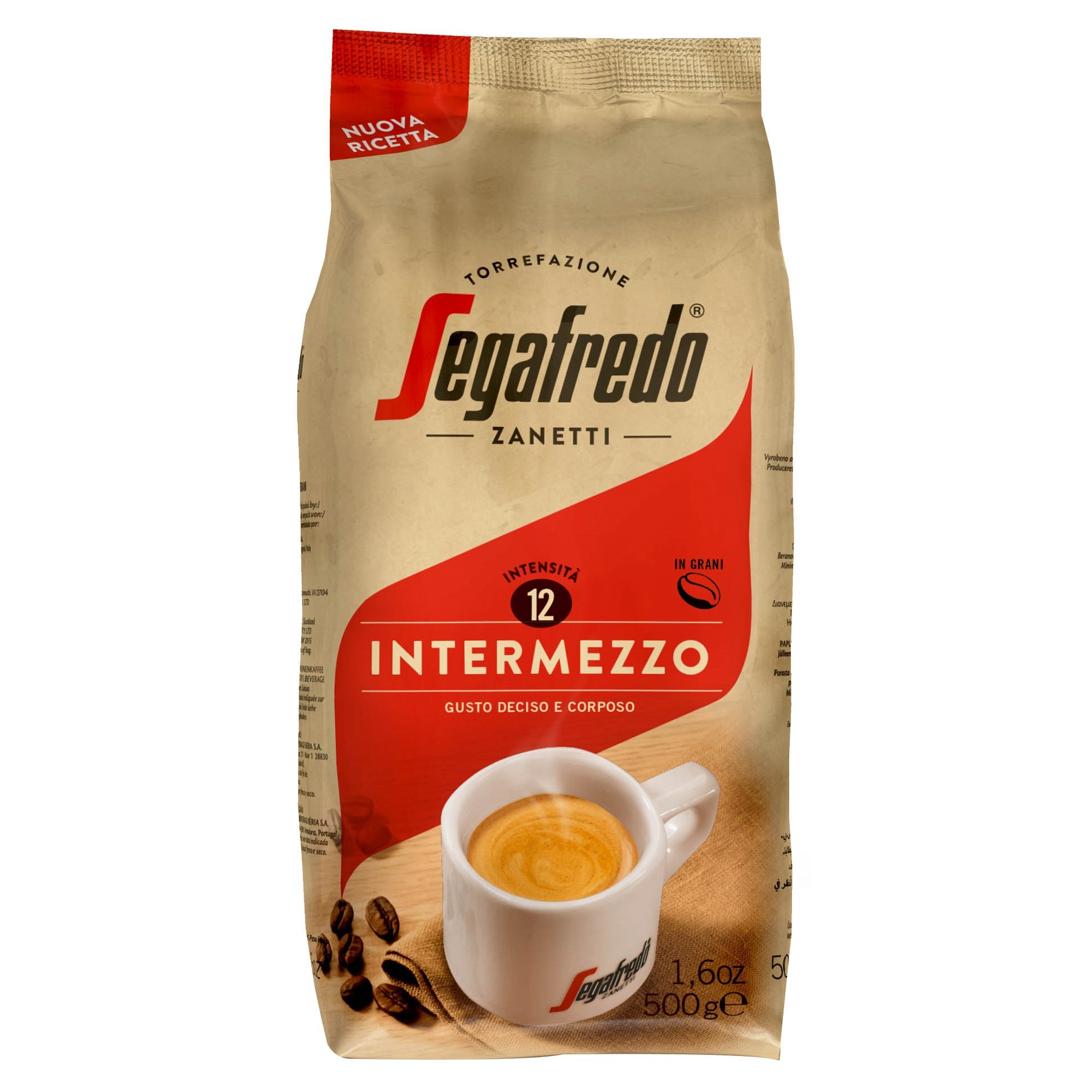 Кава в зернах Segafredo Intermezzo, 500 г (800093) - фото 1