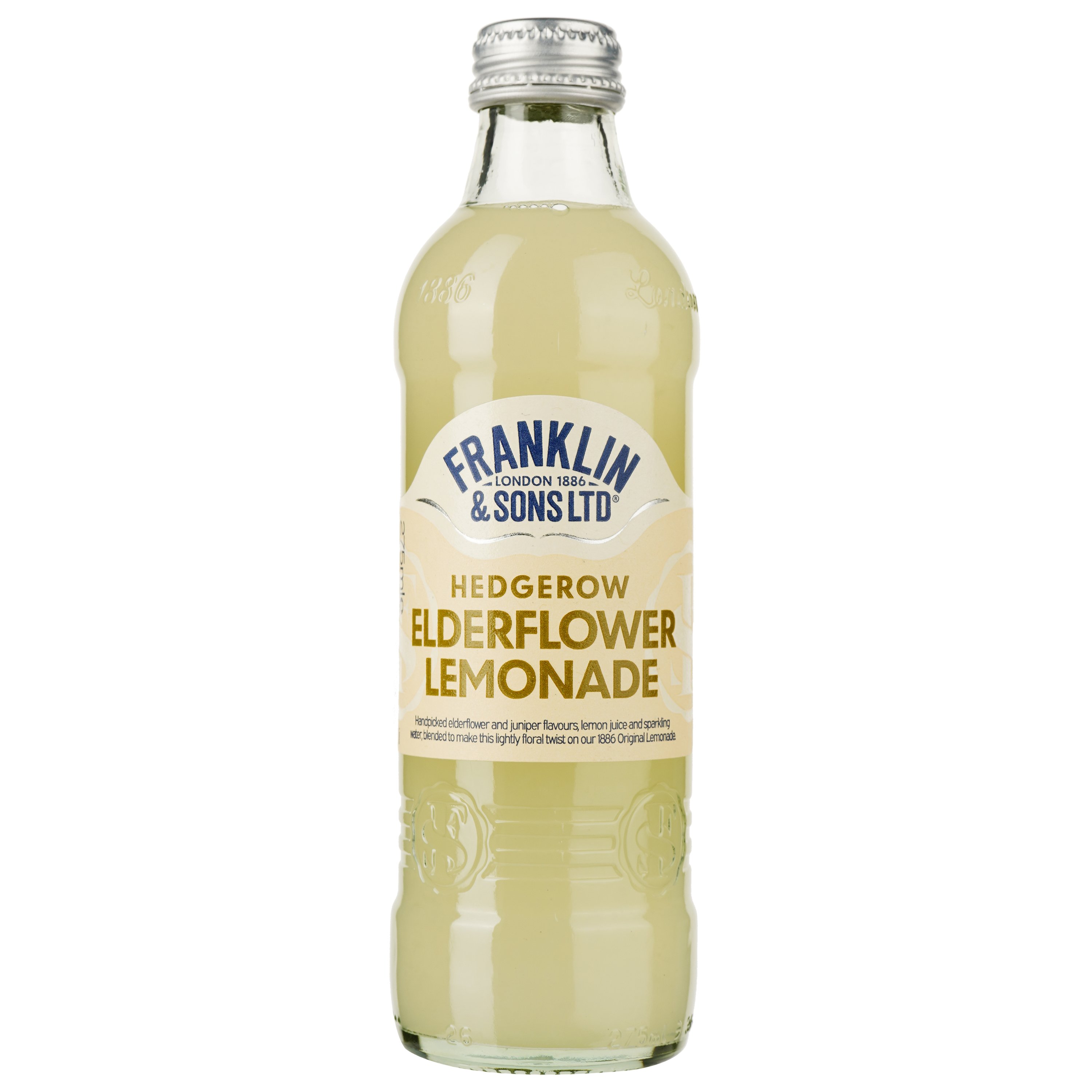 Напій Franklin & Sons Hedgerow Elderflower Lemonade безалкогольний 275 мл (45783) - фото 1