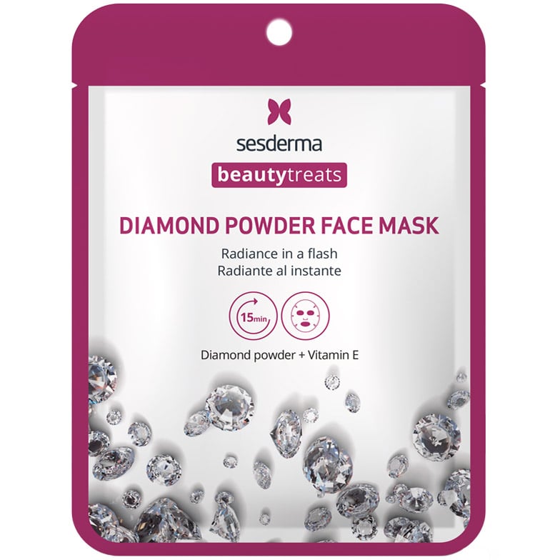 Маска для сияния кожи лица Sesderma Beauty Treats Diamond Powder 25 мл - фото 1