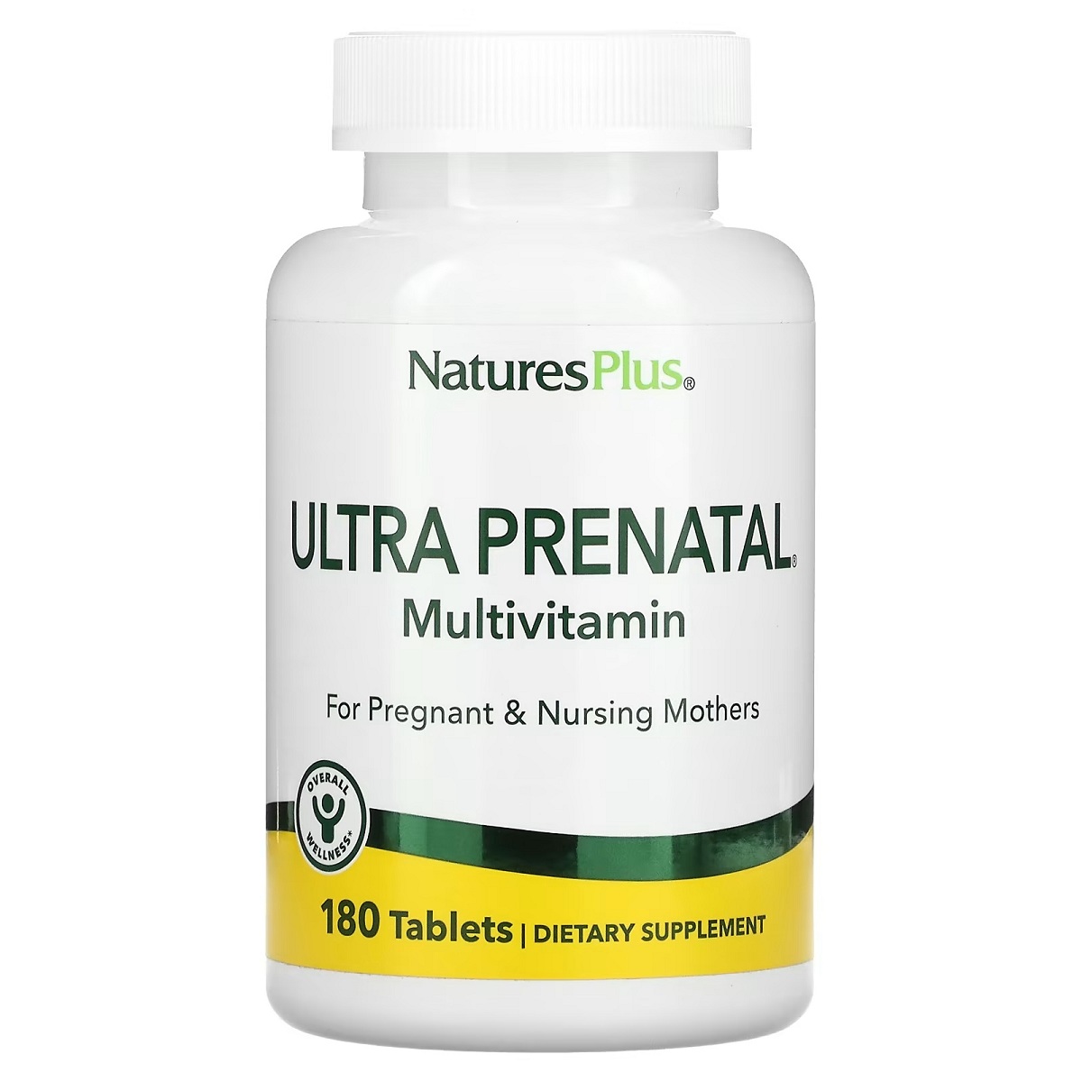 Мультивитамины Ультрапренатальные Nature's Plus Ultra Prenatal Multivitamin 180 таблеток - фото 1