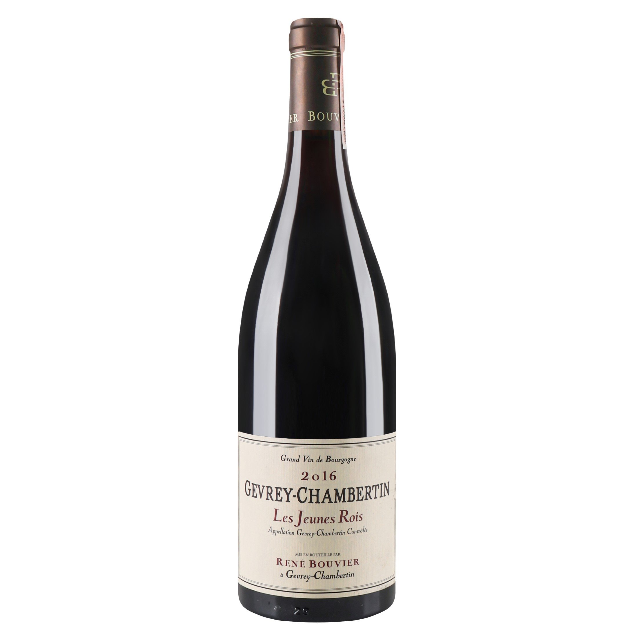Вино Domaine Rene Bouvier Gevrey-Chambertin Les Jeunes Rois 2016 АОС/AOP, 13%, 0,75 л (776105) - фото 1