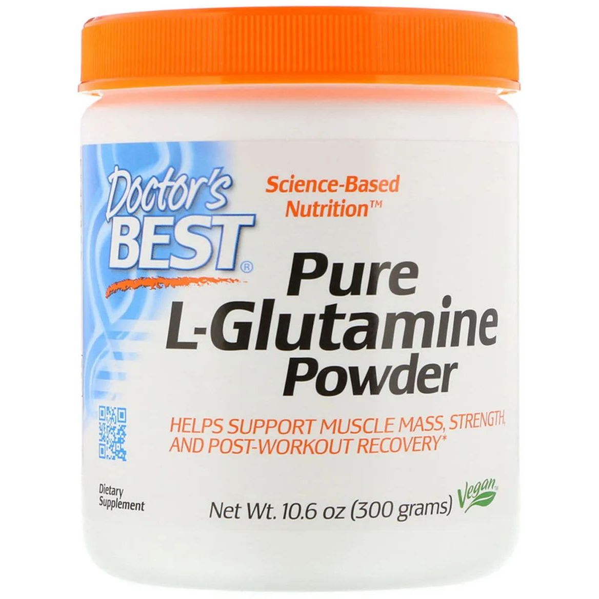 Глютамин Doctor's Best L-Glutamine Powder 300 г - фото 1