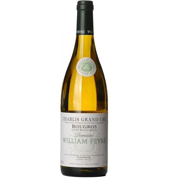 Вино Domaine William Fevre Chablis Grand Cru Bougros, біле, сухе, 13%, 0,75 л - фото 1