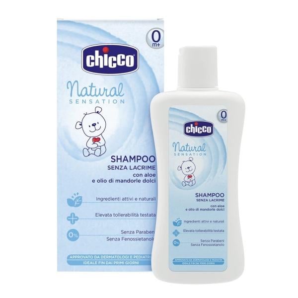 Детская шампунь Chicco Natural Sensation без слез , 300 мл (07463.10) - фото 1