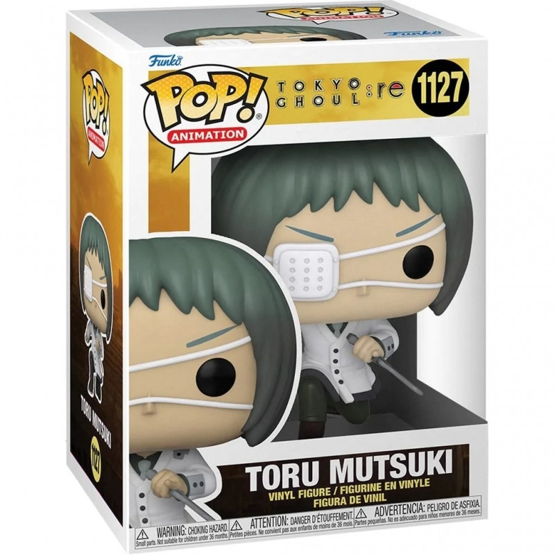 Фігурка Funko Pop Фанко Поп Токійський гуль: Переродження Тору Мутсукі Tokyo Ghoul: Re Toru Mutsuki 10 см TGR TM 1127 - фото 3