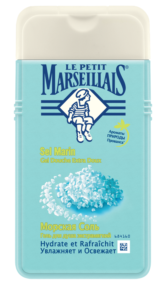 Гель для душа Le Petit Marseillais Морская соль, 250 мл - фото 1