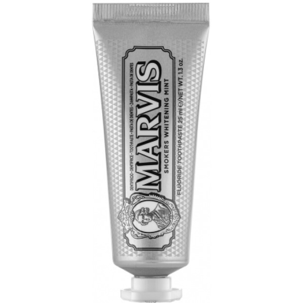 Зубная паста для курильщиков Marvis Отбеливающая мята, 25 мл - фото 1