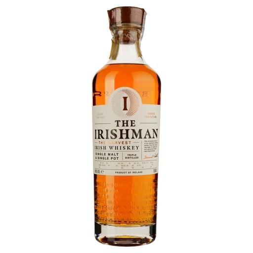 Віскі The Irishman The Harvest Single Malt and Single Pot Irish Whiskey 40% 0.7 л - фото 1