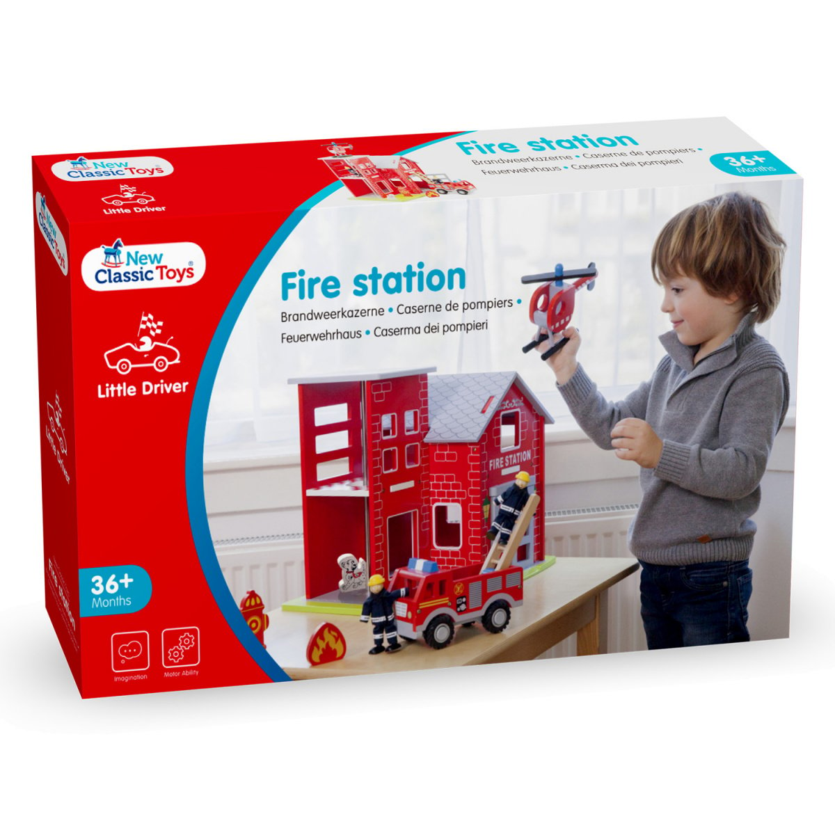 Ігровий набір New Classic Toys Пожежна станція (11020) - фото 4