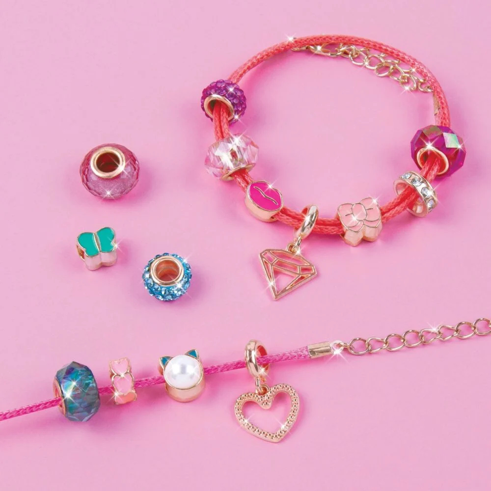 Міні-набір для створення браслетів Make it Real Красуня в рожевому (MR1708) - фото 6