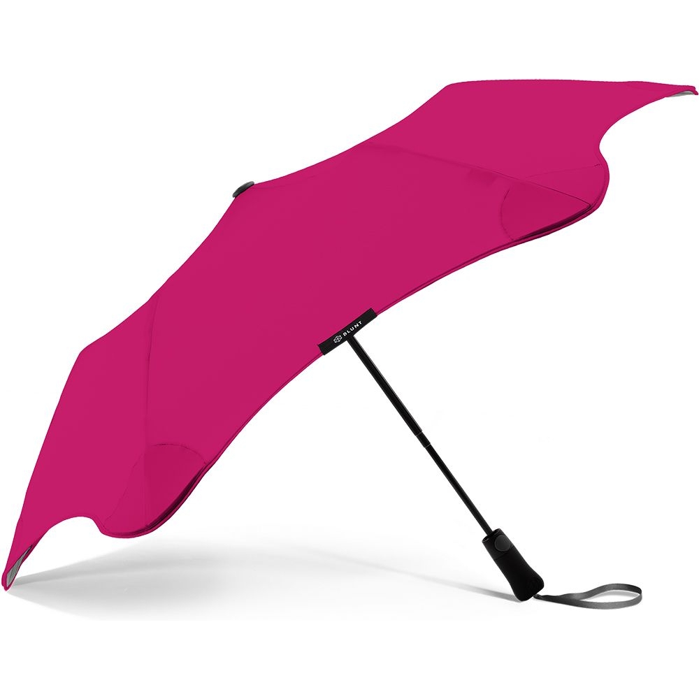 Женский складной зонтик полуавтомат Blunt 100 см розовый - фото 1