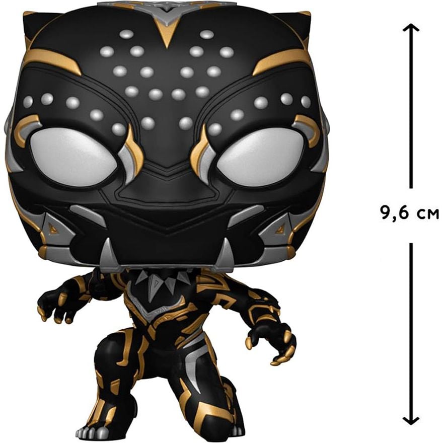 Ігрова фігурка Funko Pop! Marvel Black Panther Wakanda Forever Черная пантера (66718) - фото 2