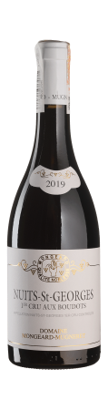 Вино Domaine Mongeard-Mugneret Nuits-Saint-Georges Premier Cru Aux Boudots 2019, красное, сухое, 14%, 0,75 л - фото 1
