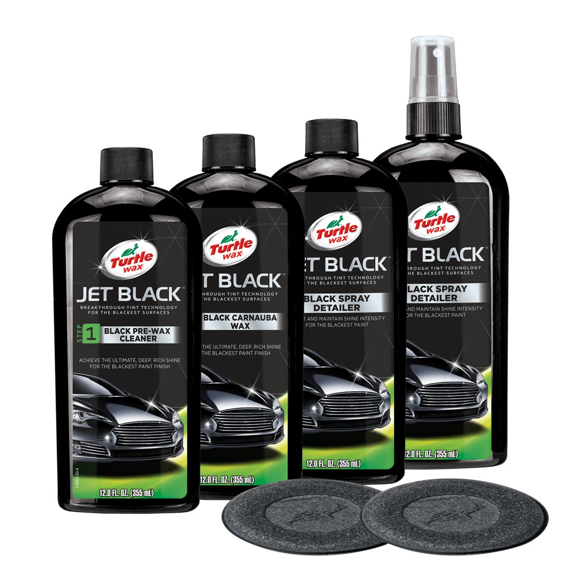 Блек бокс комплект MULTI Turtle Wax Jet Black Box для відновлення лакофарбового покриття чорного автомобіля (52731) - фото 2