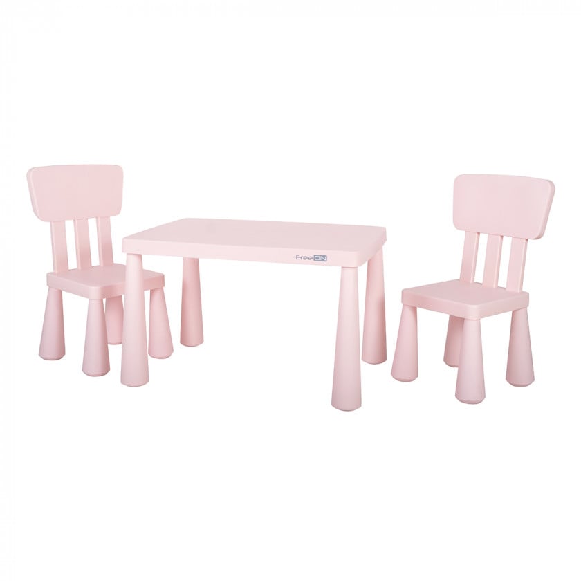 Детский столик и два стульчика FreeOn Janus Pinkie pie (8002745) - фото 1