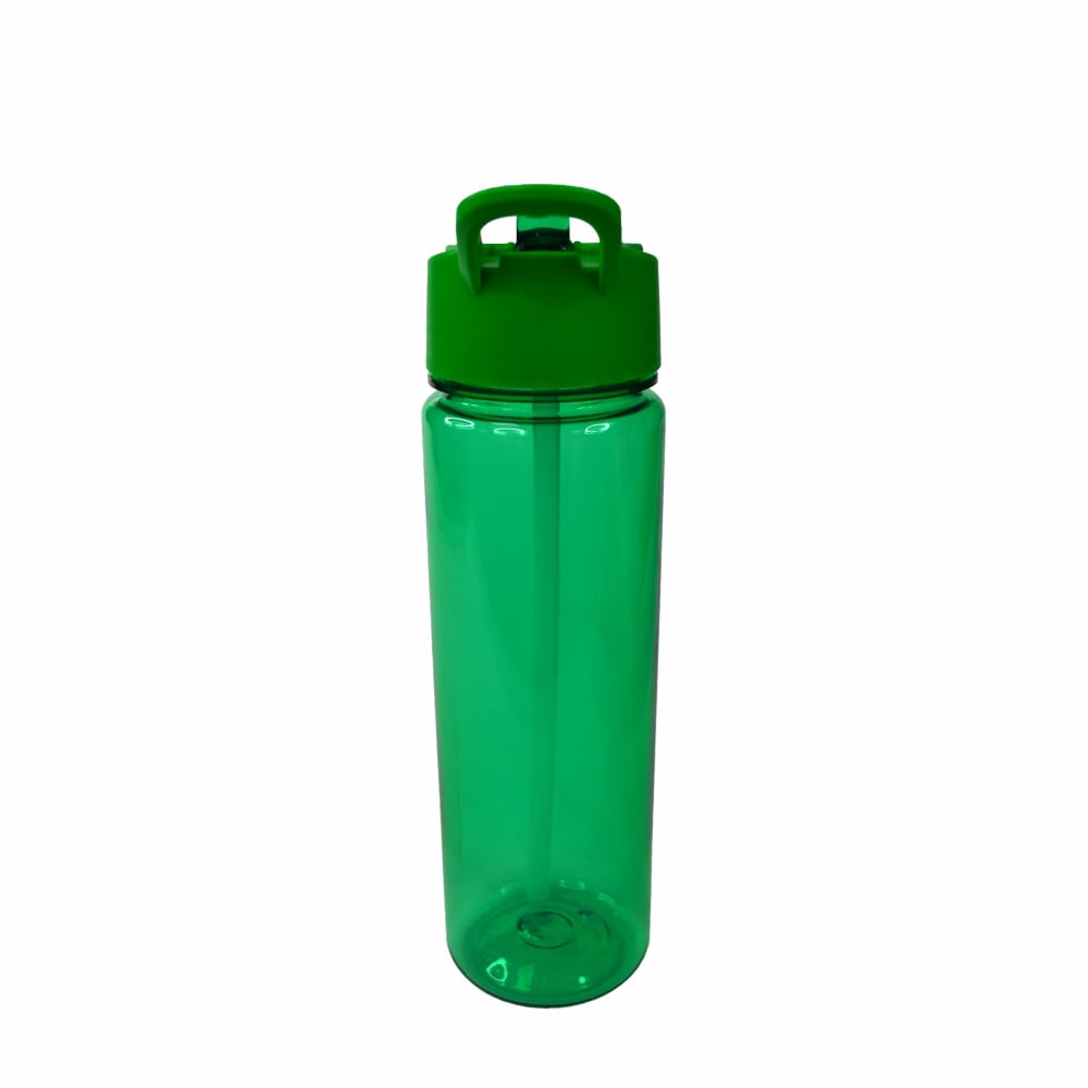 Пляшка для води Bergamo Glassy, 660 мл, зелена (20224wb-04) - фото 4