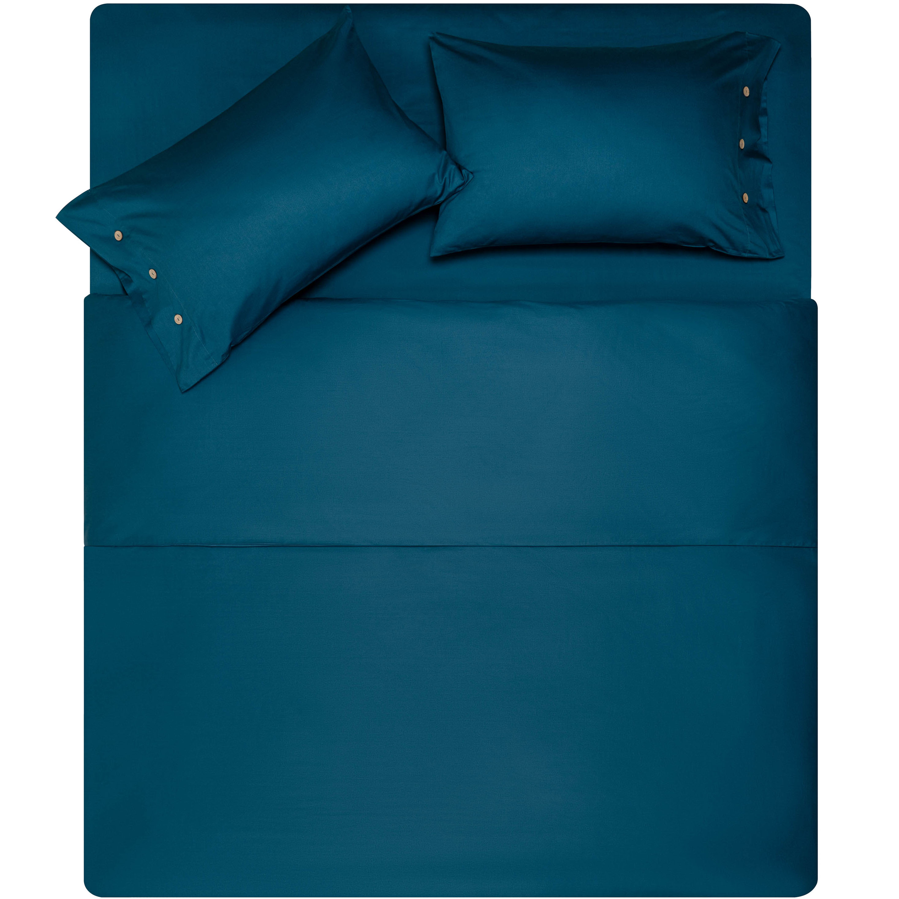 Комплект постільної білизни Ardesto Mix&Match полуторний сатин синій (ART1622SB) - фото 1