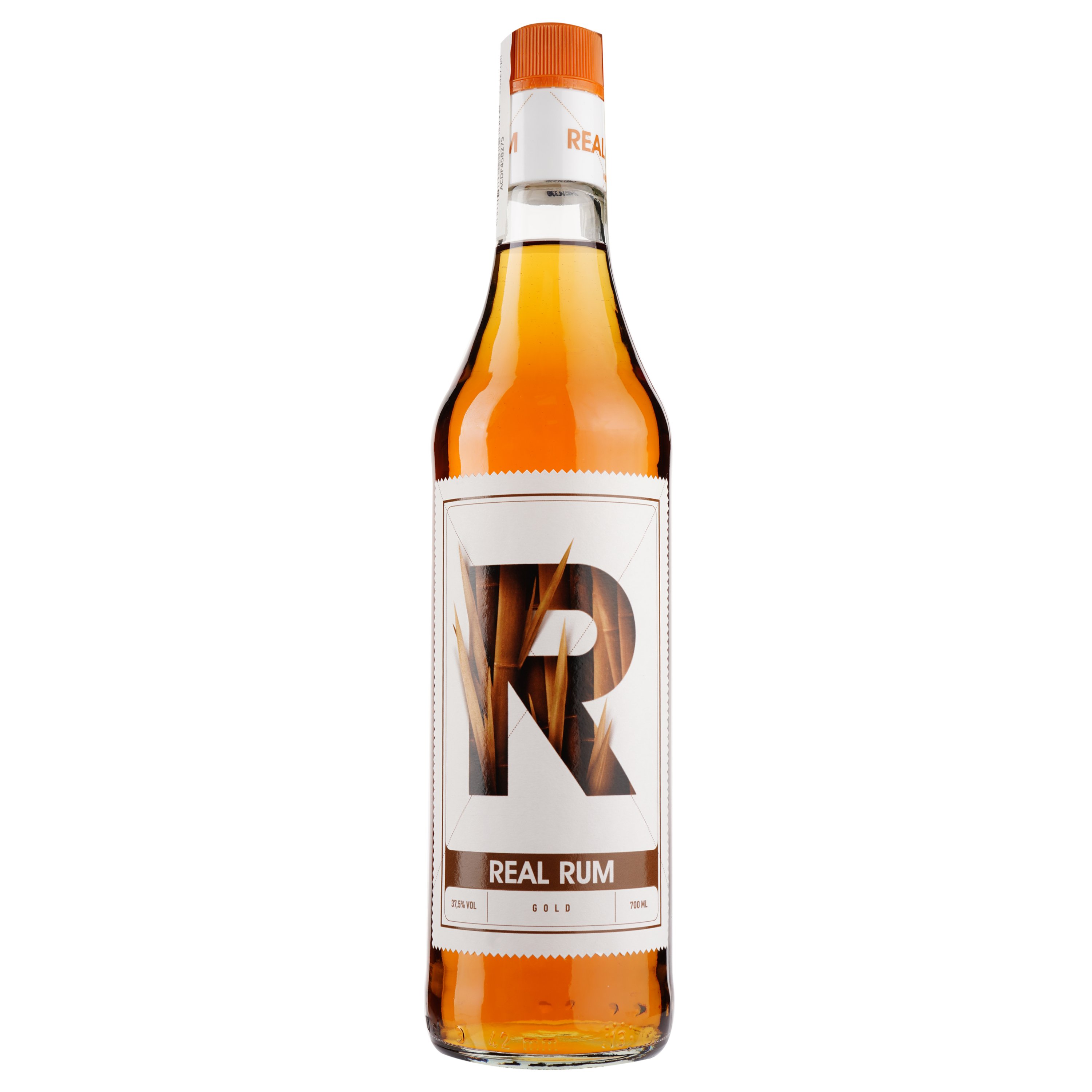 Ром Real Rum Gold, 37,5%, 0,7 л - фото 1