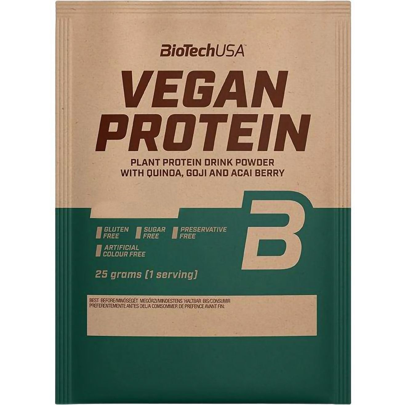 Протеїн BioTech Vegan Protein Forest Fruit 25 г - фото 1