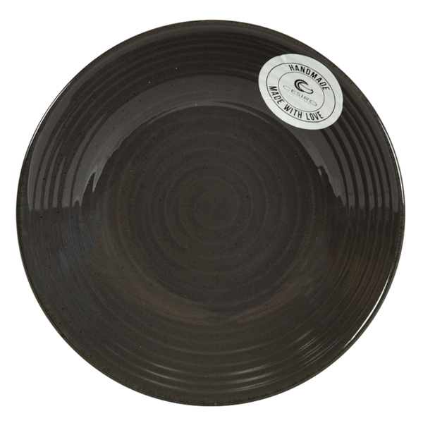 Тарілка супова Cesiro Spiral, 21 см, графіт (A2345S/G142) - фото 1