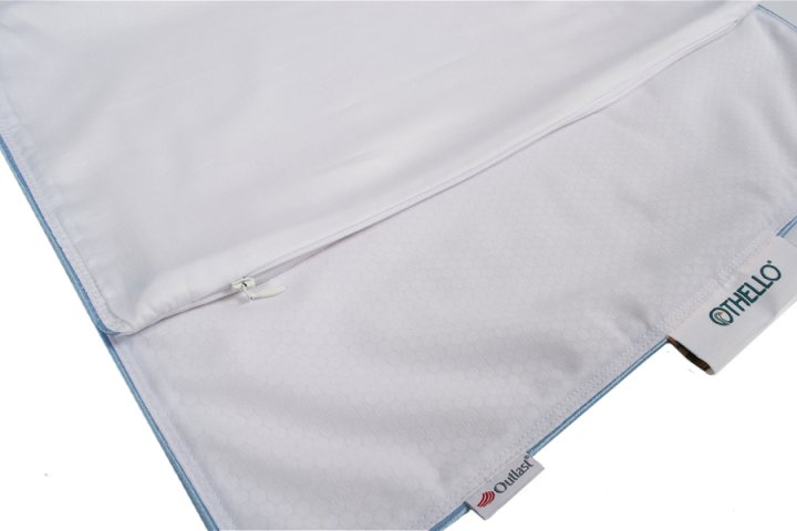 Чехол для подушки Othello Coolla, 70х50 см, белый (svt-2000022239165) - фото 3