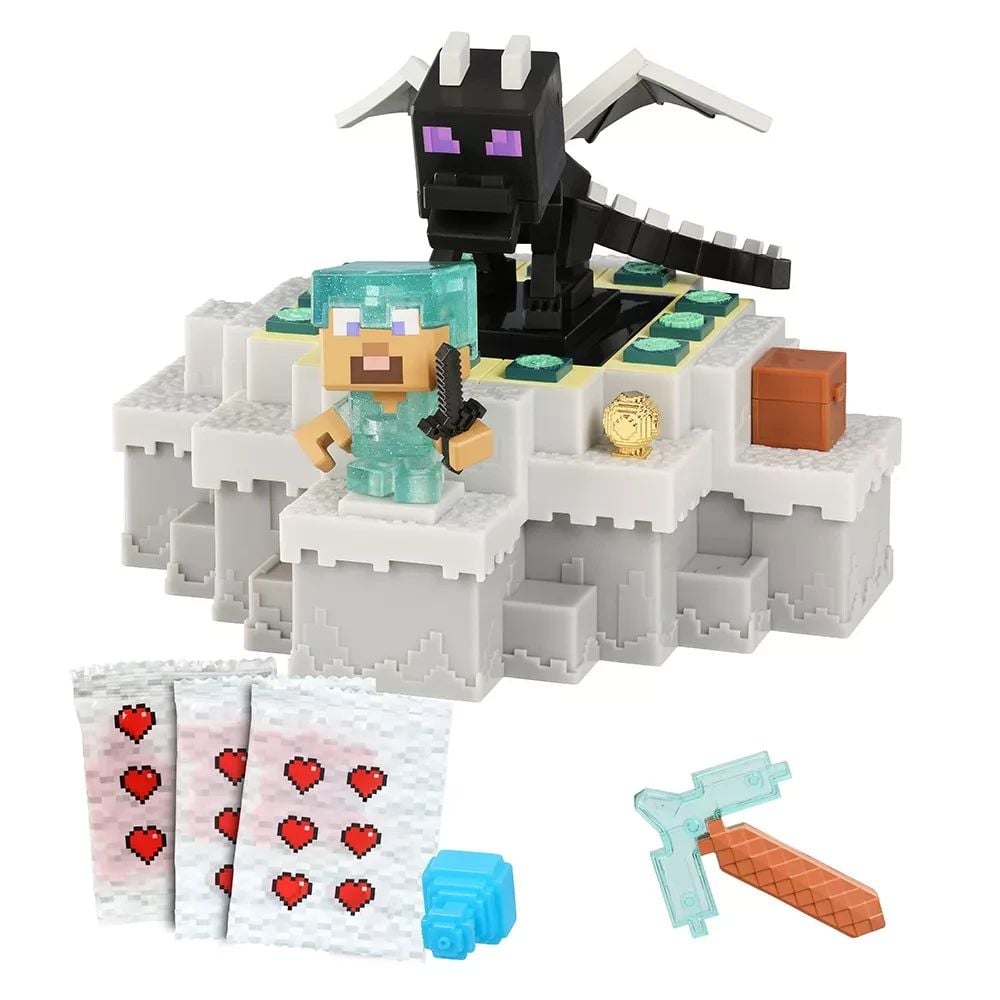 Ігровий набір Moose Treasure X Minecraft Фігурка та Ендер Дракон (123029) - фото 2