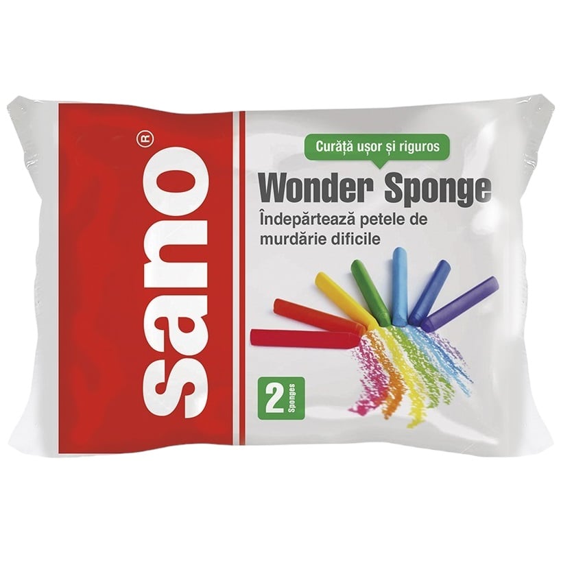 Многофункциональная губка Sano Sushi Wonder Sponge, 2 шт. - фото 1
