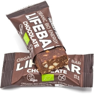 Батончик Lifefood Lifebar Шоколад міні органічний 25 г - фото 2