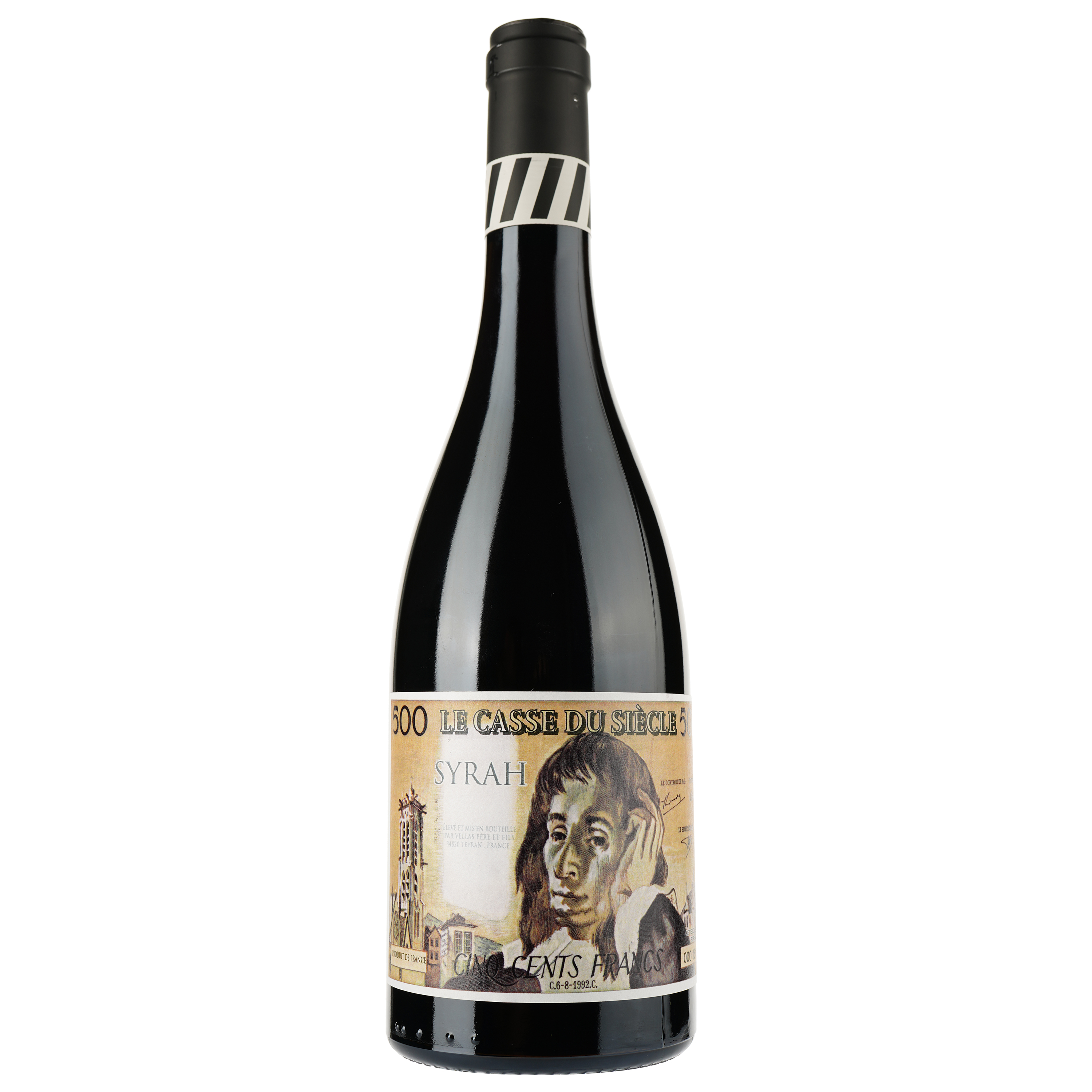 Вино Le Casse Du Siecle Closerie Du Banquier IGP Pays D'Oc 2022 , красное, сухое,0,75 л - фото 1