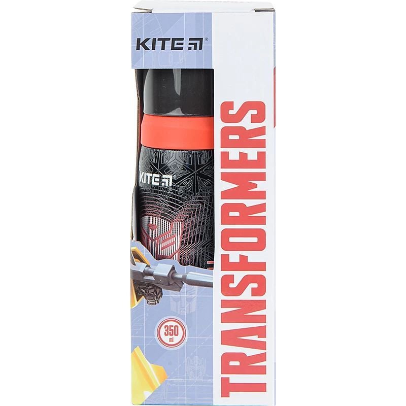 Термос Kite Transformers 350 мл черный (TF22-328) - фото 4