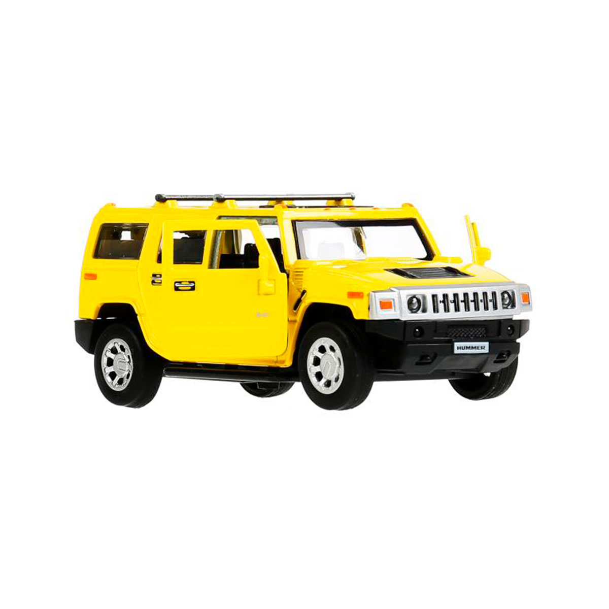 Автомодель Technopark Hummer H2, желтый (HUM2-12-YE) - фото 1