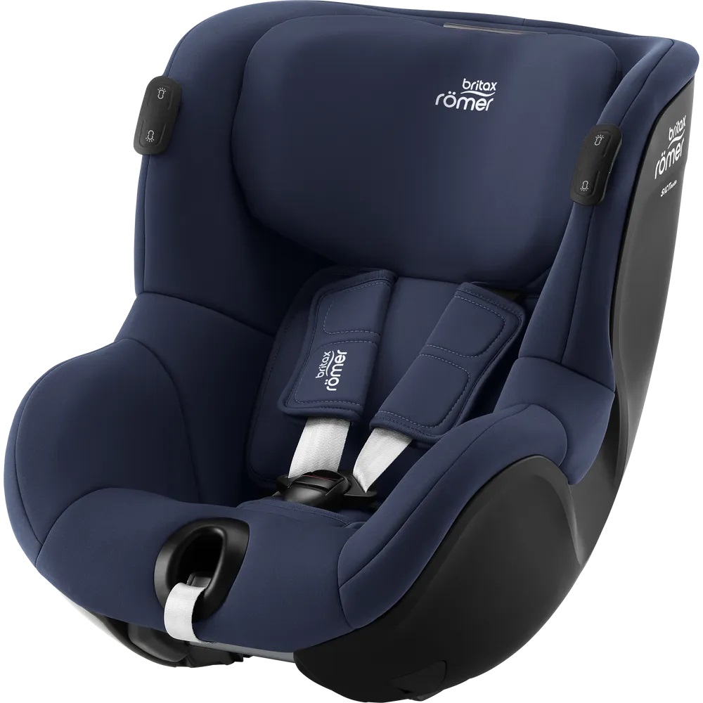 Автокрісло Britax Romer Dualfix iSENSE Indigo Blue з платформою Flex Base (2000035114) - фото 5