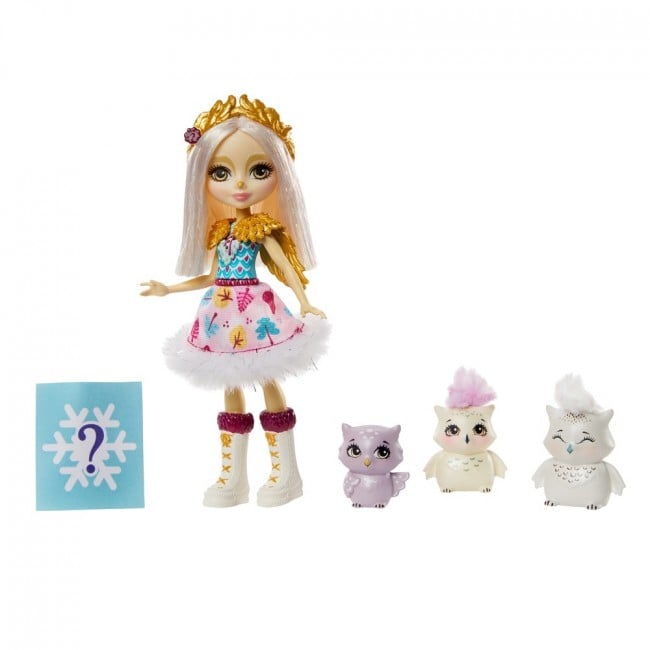 Набір ляльок Enchantimals Сім'я білої сови Одель (GJX46) - фото 2
