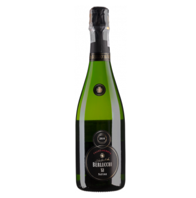 Игристое вино Guido Berlucchi 61 Franciacorta Brut Nature 2014, 12,5%, 0,75 л - фото 1