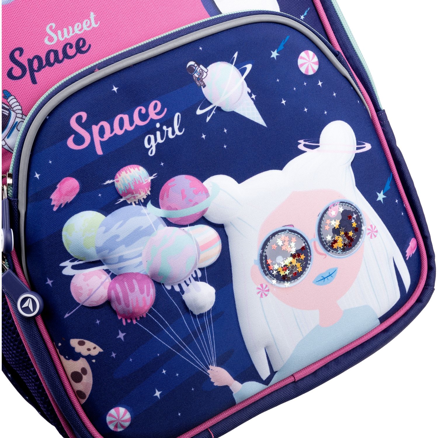 Рюкзак Yes S-40 Space Girl, фиолетовый с розовым (553837) - фото 13