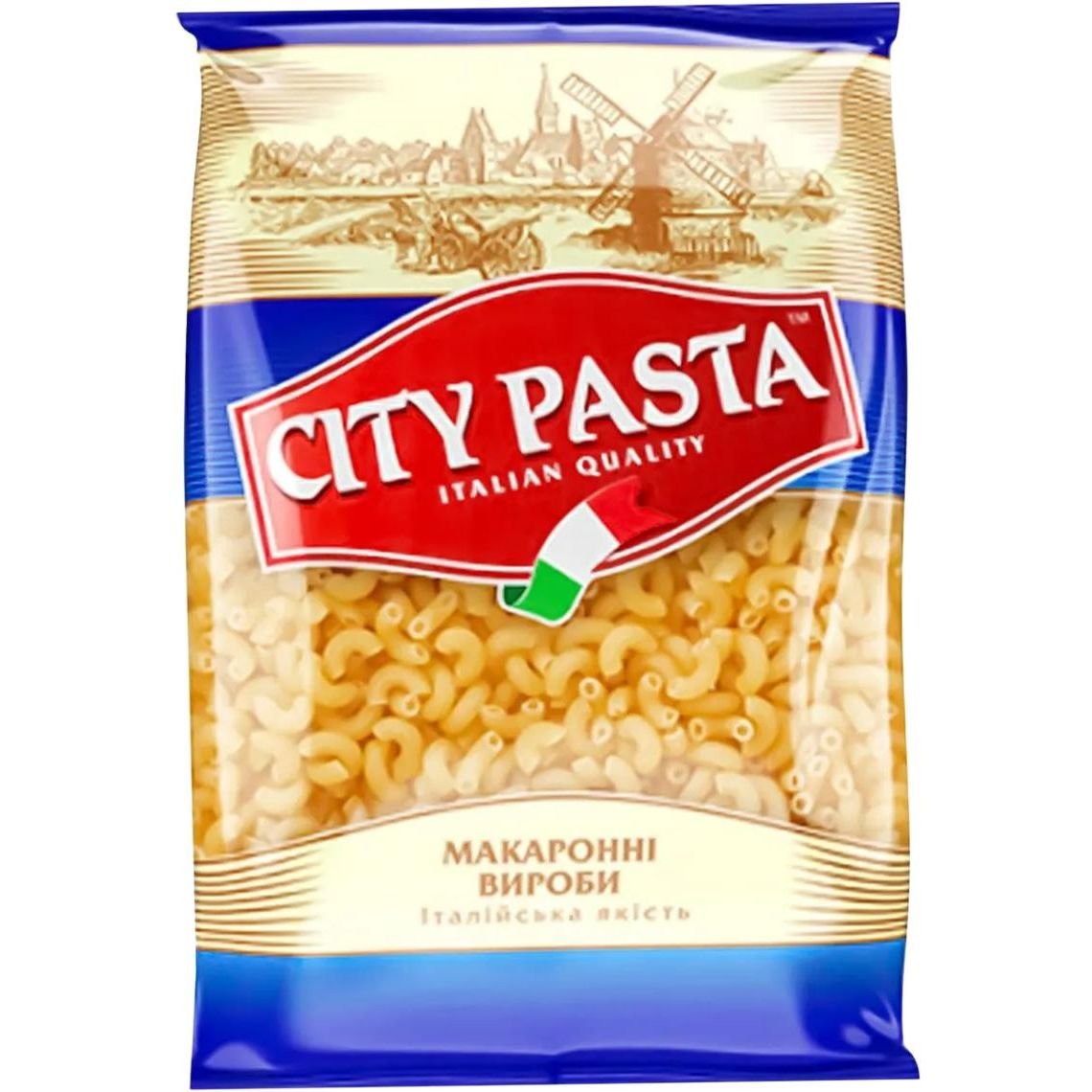 Изделия макаронные City Pasta Рожки, 800 г - фото 1