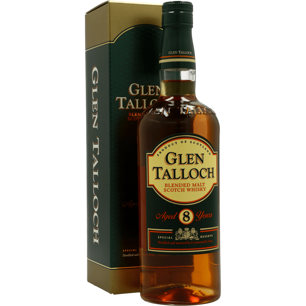 Виски Glen Talloch 8 yo Blended Scotch Whisky 40% 0.7 л в подарочной упаковке - фото 1