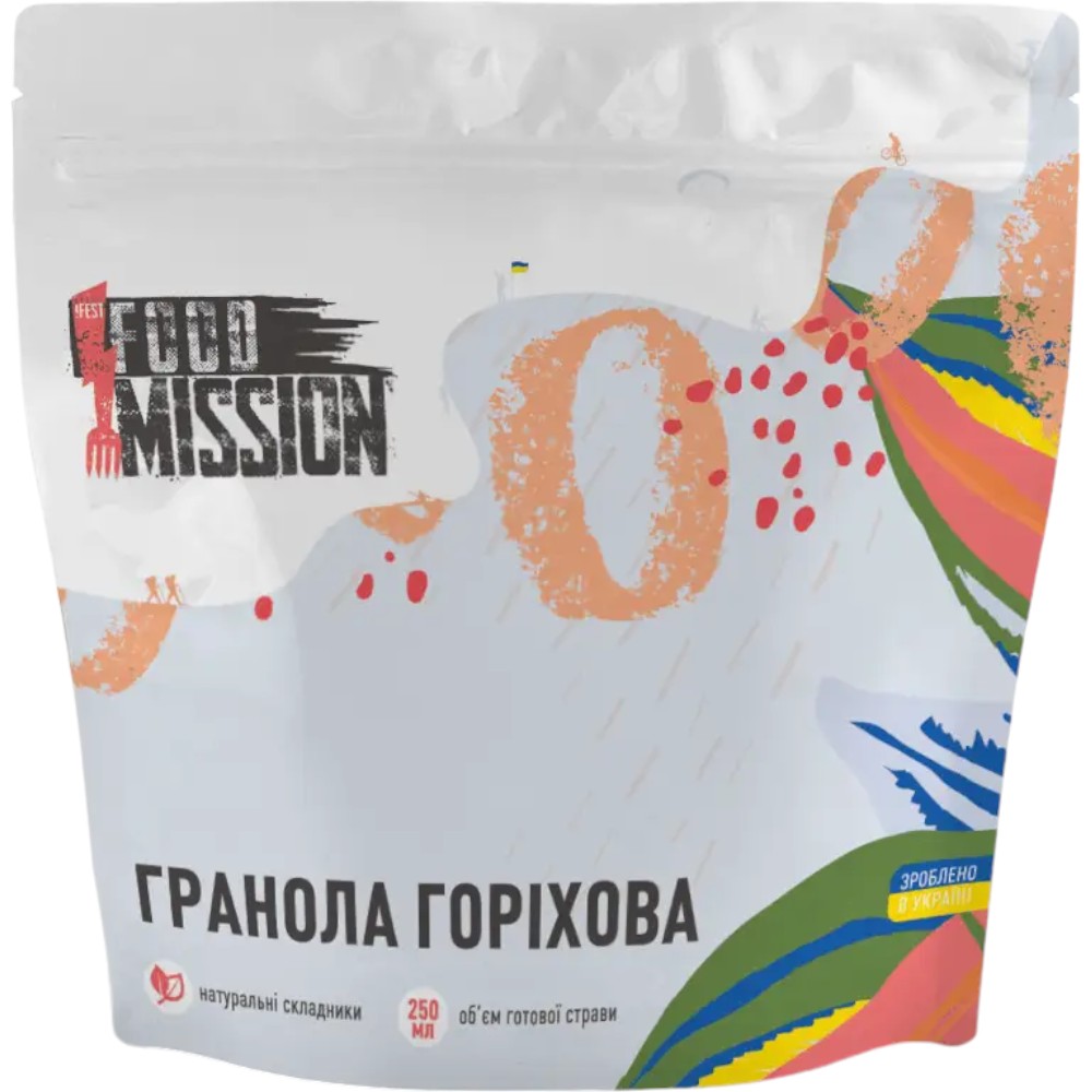 Гранола ореховая Food Mission 100 г - фото 1