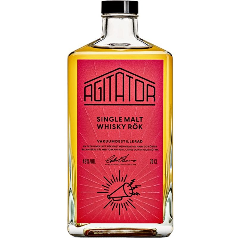 Віскі Agitator Single Malt Whisky Rok 43% 0.7 л - фото 1