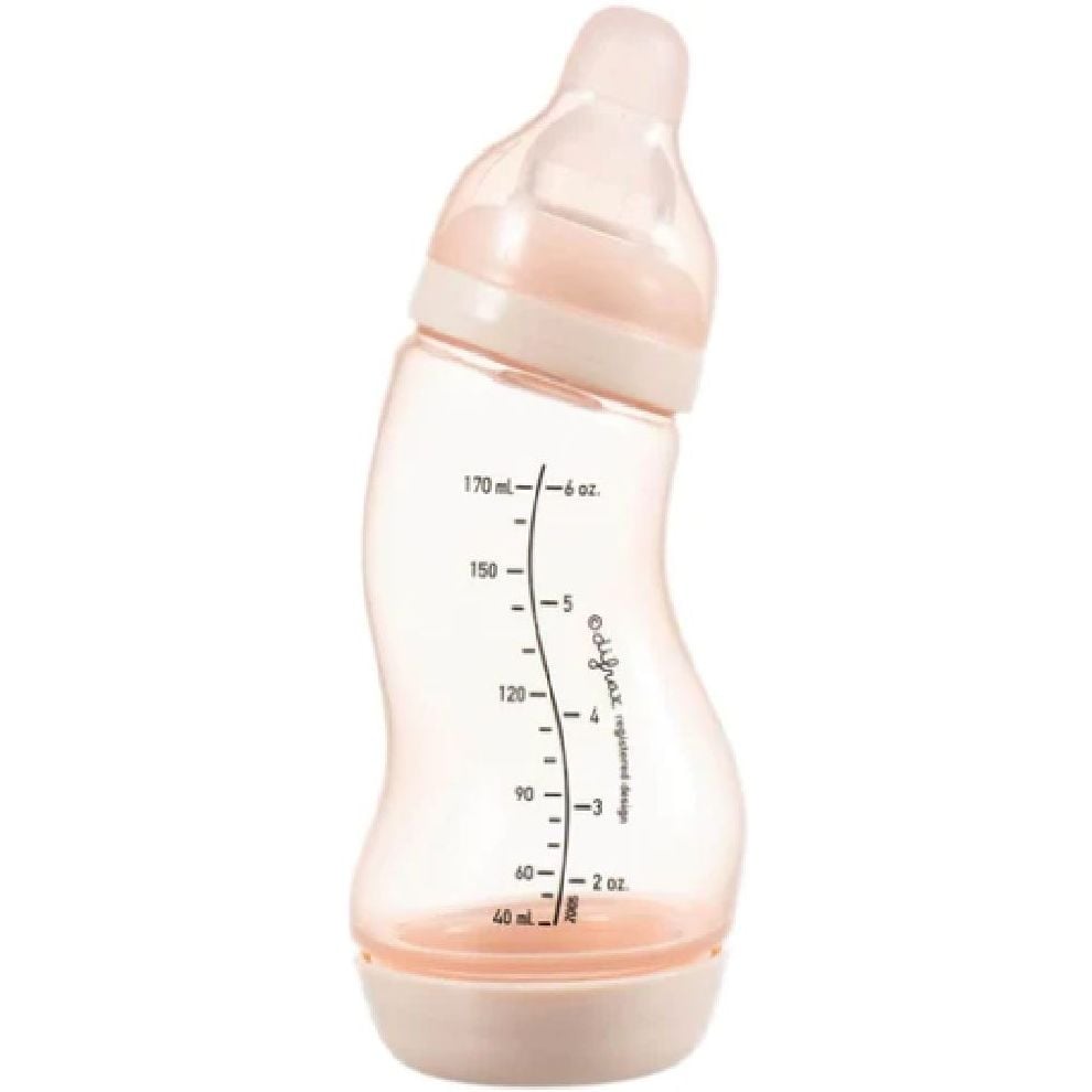 Антиколікова пляшечка для годування Difrax S-bottle Natural Blossom із силіконовою соскою 170 мл (705 Blossom) - фото 1
