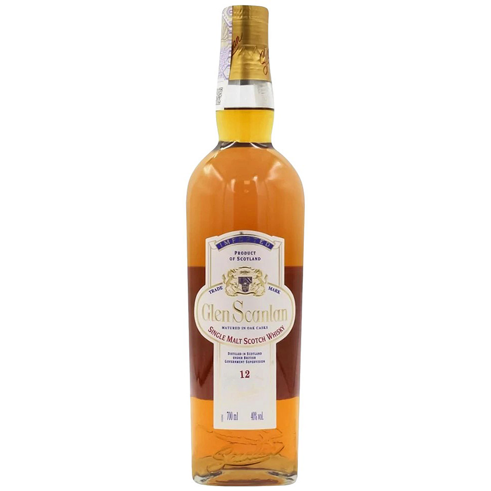 Виски Slaur Sardet Glen Scanlan Single Malt Scotch Whisky 12 yo 40% 0.7 л - фото 1