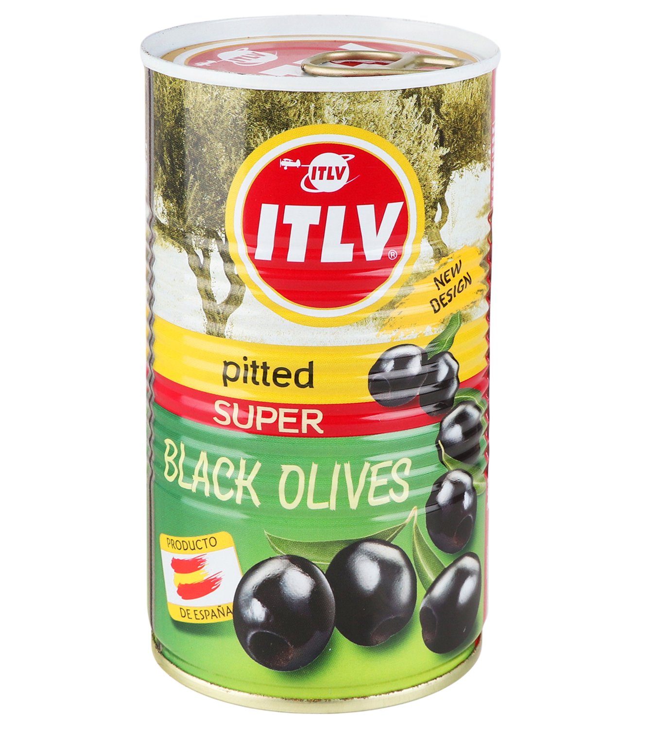 Оливки ITLV Super чорні без кісточки 350 г - фото 2